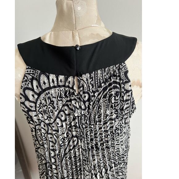 JBS Vintage Pleated Strapless Dress Size 8 - Picture 4 of 6